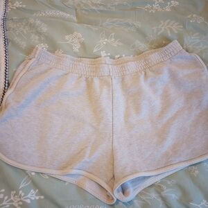 Aerie Light Gray Athletic Shorts